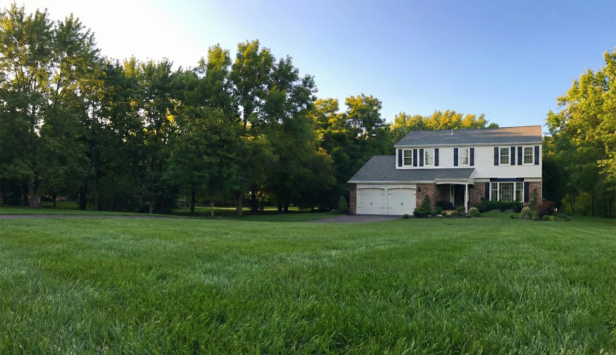 Beautiful home with professional roofing